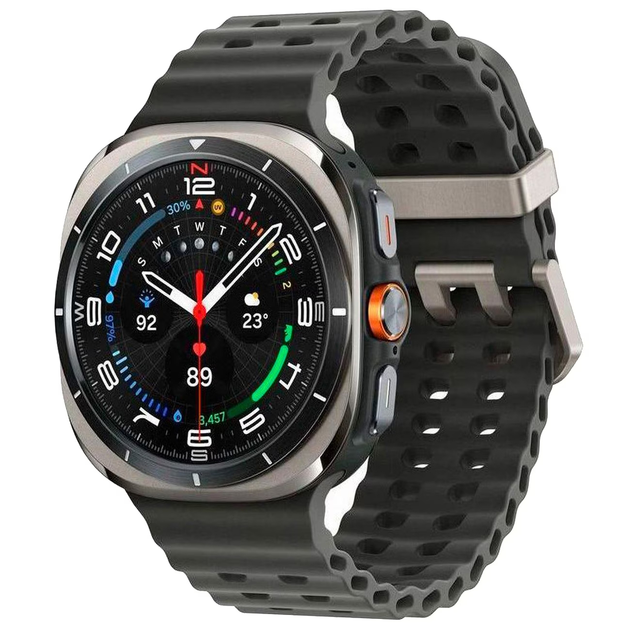 Умные часы Samsung Galaxy Watch Ultra 2025 ((LTE 47mm) Titanium Silver)