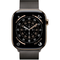 Умные часы Apple Watch Series 11 46mm (Gold Titanium Milanese Loop)