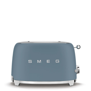 Тостер SMEG TSF01 (2 тоста) (SBMEU Синий Шторм Матовый)