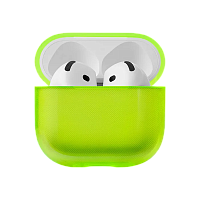 Чехол защитный uBear Tone для Apple AirPods 4 (Lime)