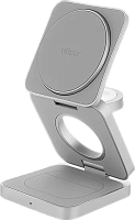 Беспроводное зарядное устройство uBear Balance Wireless Charger Apple Watch Edition (Silver)