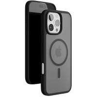 Чехол защитный VLP LITE Haze Case c MagSafe для iPhone 16 Pro (Black)
