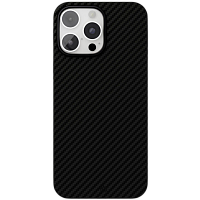 Чехол защитный VLP Kevlar Case с MagSafe для Iphone 16 Pro Max (Black)