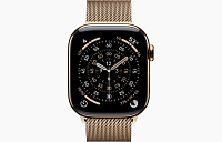 Умные часы Apple Watch Series 12 46mm (Gold Titanium Milanese Loop)