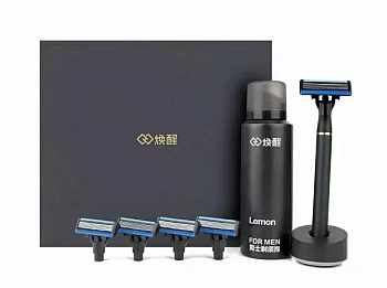 Набор для бритья Xiaomi Mijia (H600) 5 касет + пена