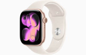 Умные часы Apple Watch Series 11 46mm (Aluminium Rose Gold SB M/L)