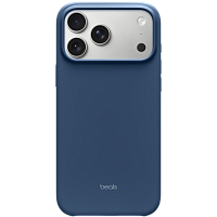 Чехол Beats case with Magsafe для iPhone 17 Pro Max (Blue)